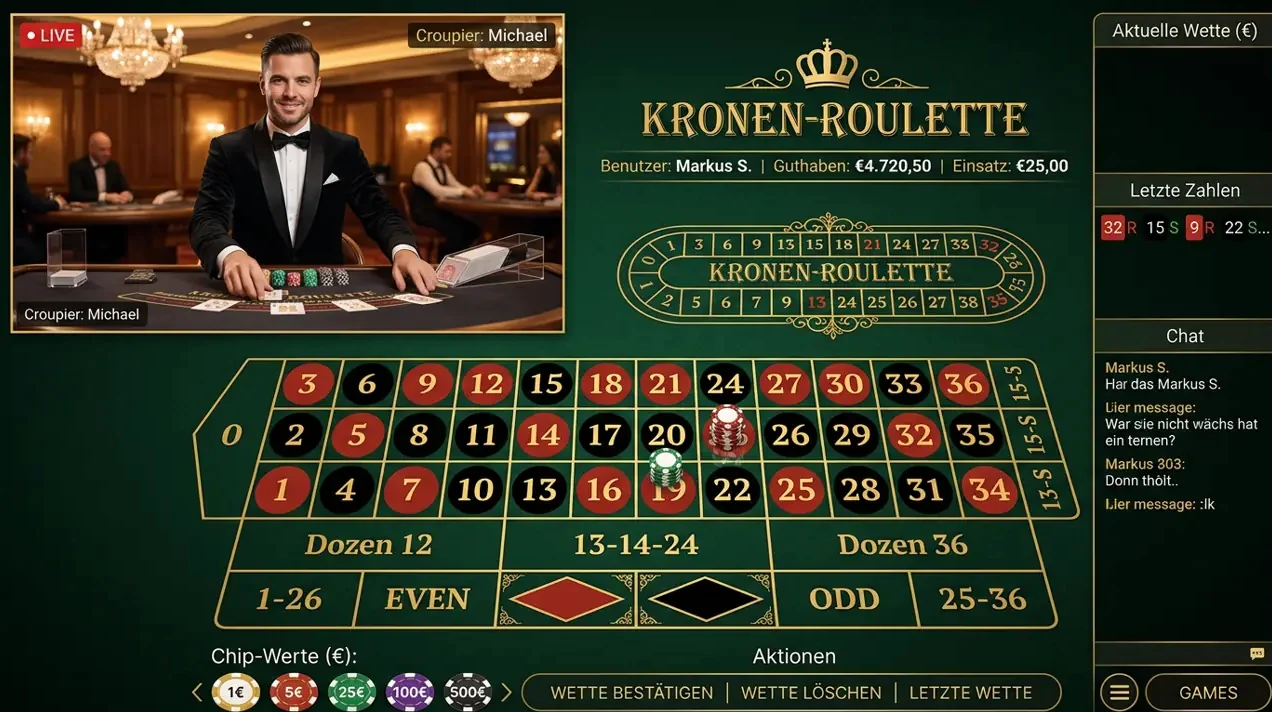 Live Casino im Monsterwin